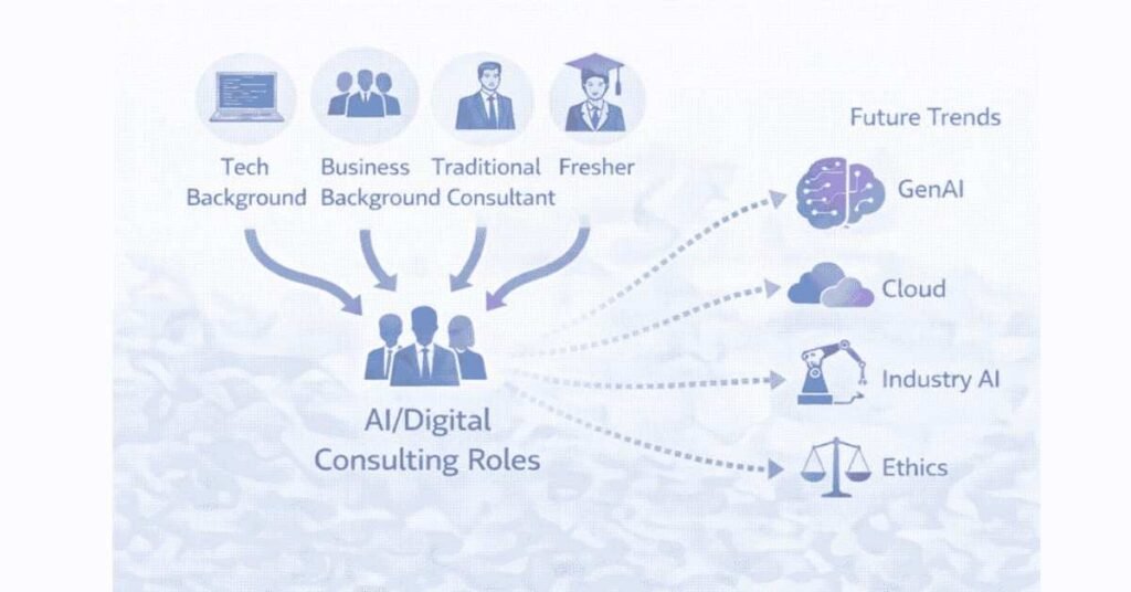 How to enter AI and digital transformation consulting careers