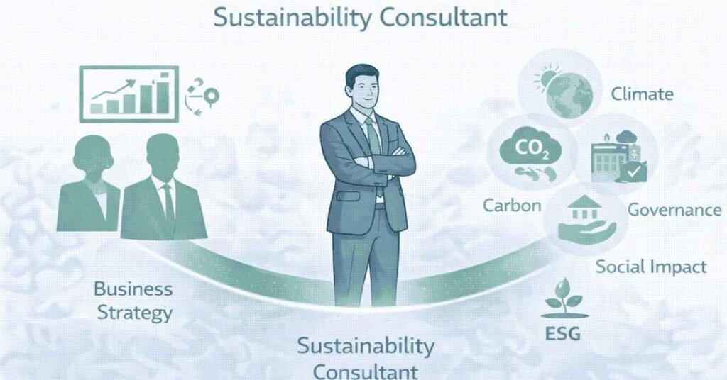 ESG and sustainability consulting career overview in India