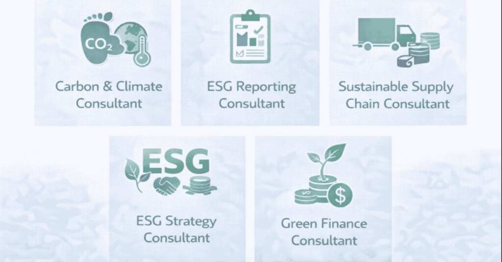 ESG consulting salary progression and career growth in India