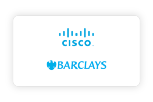 Cisco & Barclays flm poster