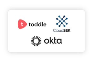 Okta, Toddle and Cloudsek flm poster