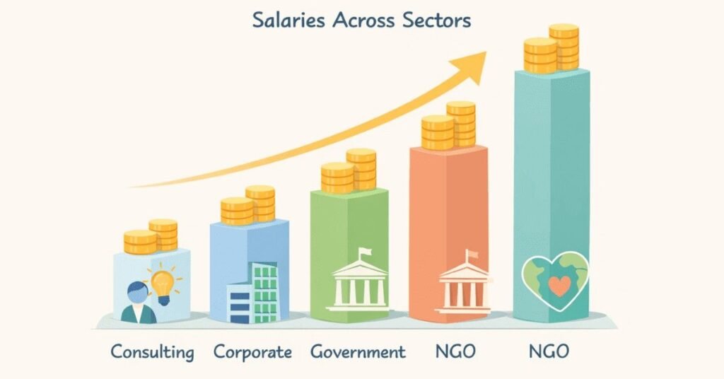 Environmental salary metro vs non metro India