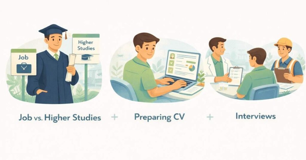 Environmental job search for freshers