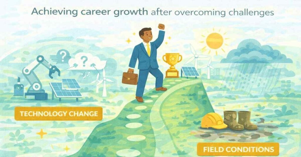 overcoming challenges in renewable energy careers