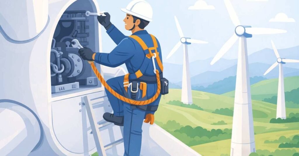 wind turbine engineer daily responsibilities