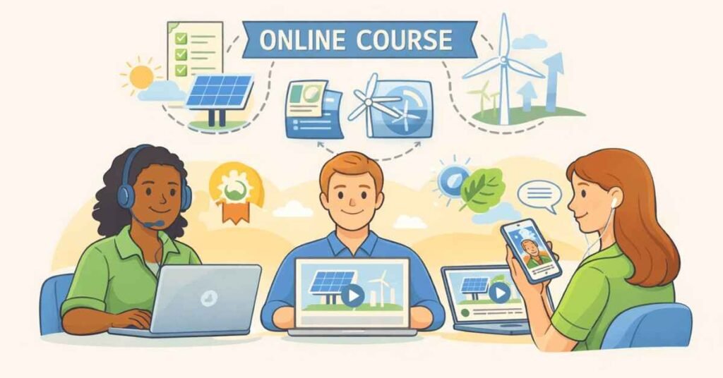 online renewable energy courses India