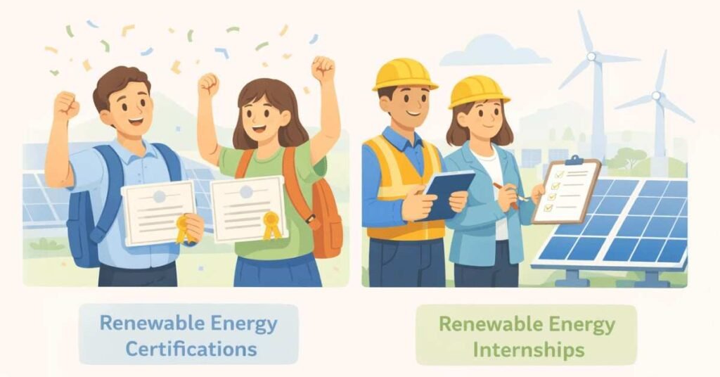 renewable energy certification courses after 12th