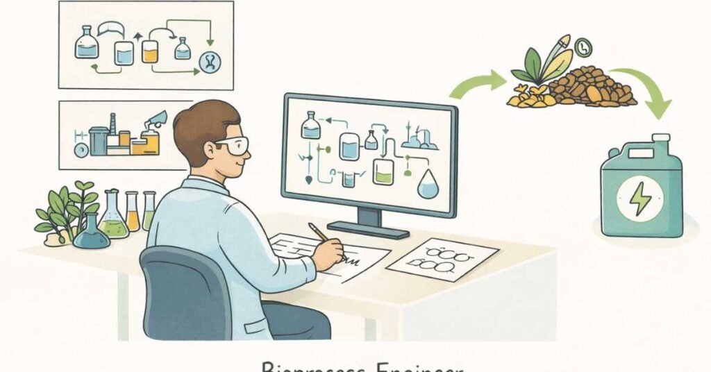 Bioprocess engineering workflow