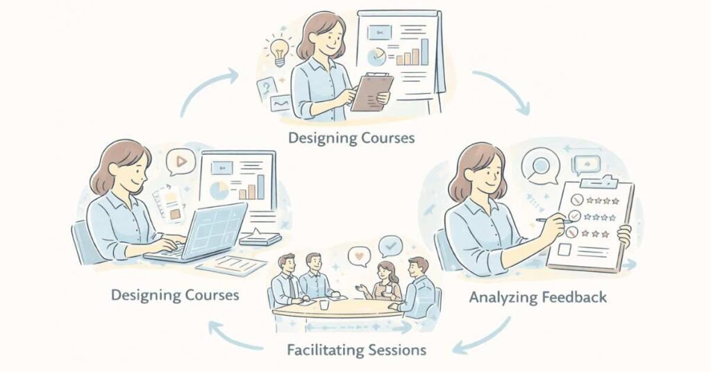L&D professional workflow