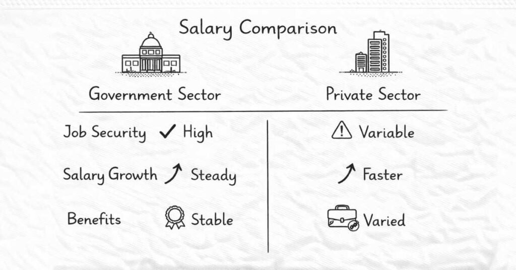 Sector Salary Comparison
