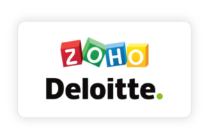 Deloitte and Zoho flm postyer