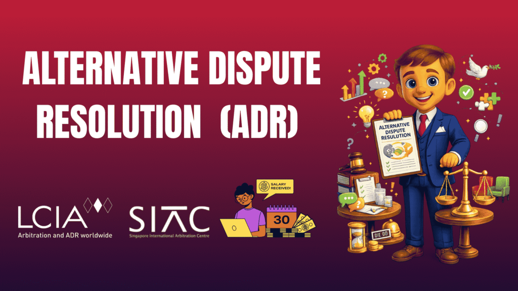 ALTERNATIVE DISPUTE RESOLUTION (ADR)