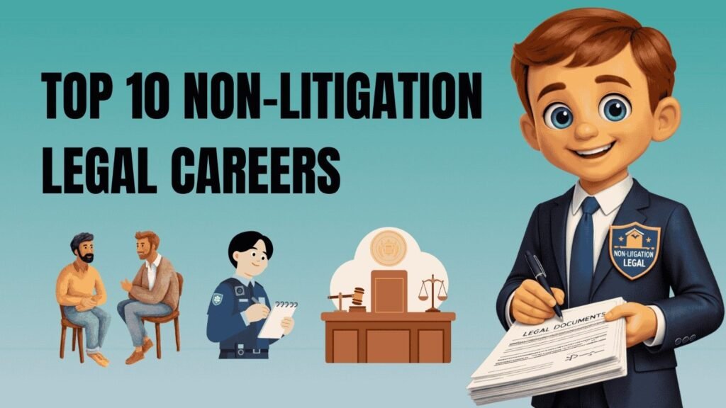 TOP 10 NON-LITIGATION LEGAL CAREERS