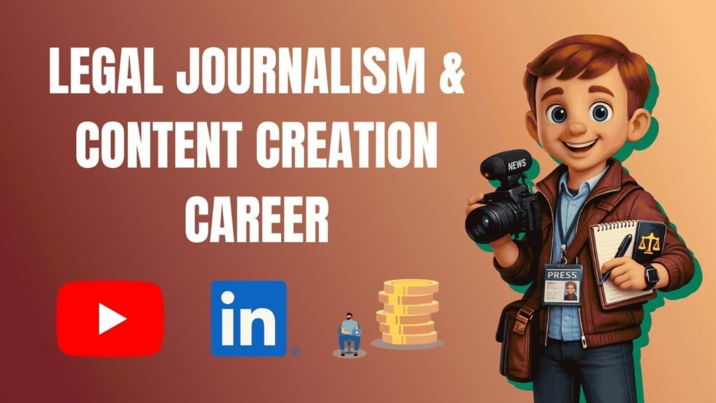 LEGAL JOURNALISM & CONTENT CREATION CAREER