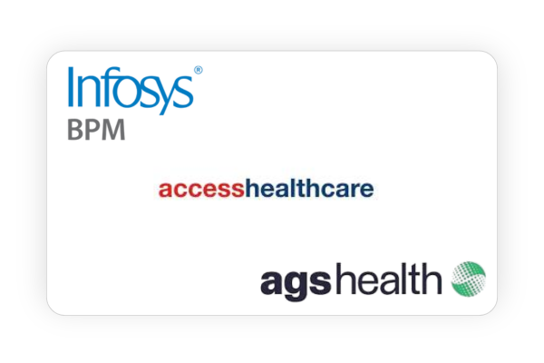 Infosys BPM, Access Health Care and AGS Health Flm Walk-in Drives