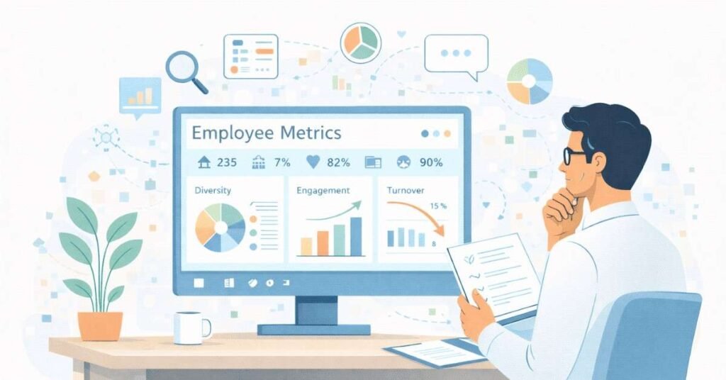 HR analytics visualization