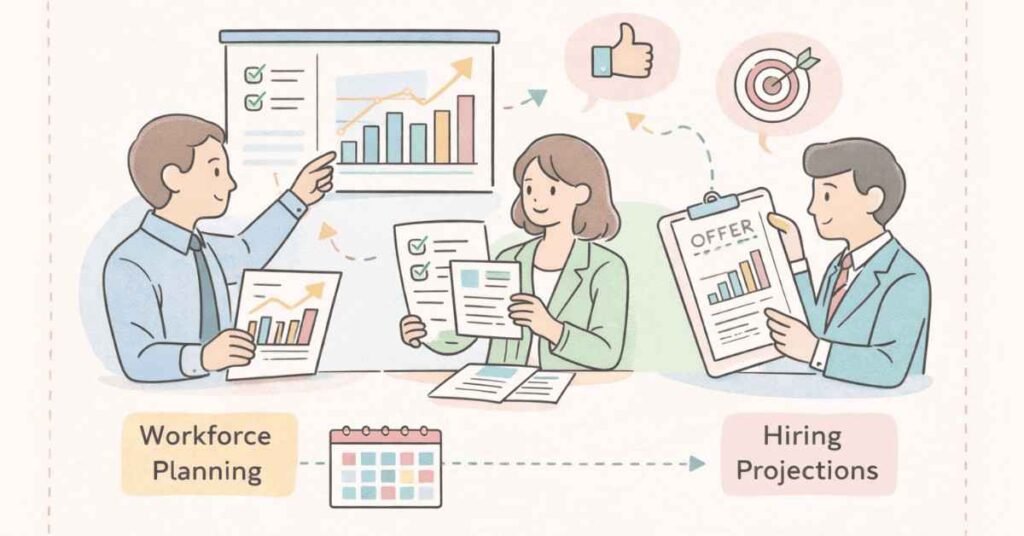 Recruitment lifecycle diagram