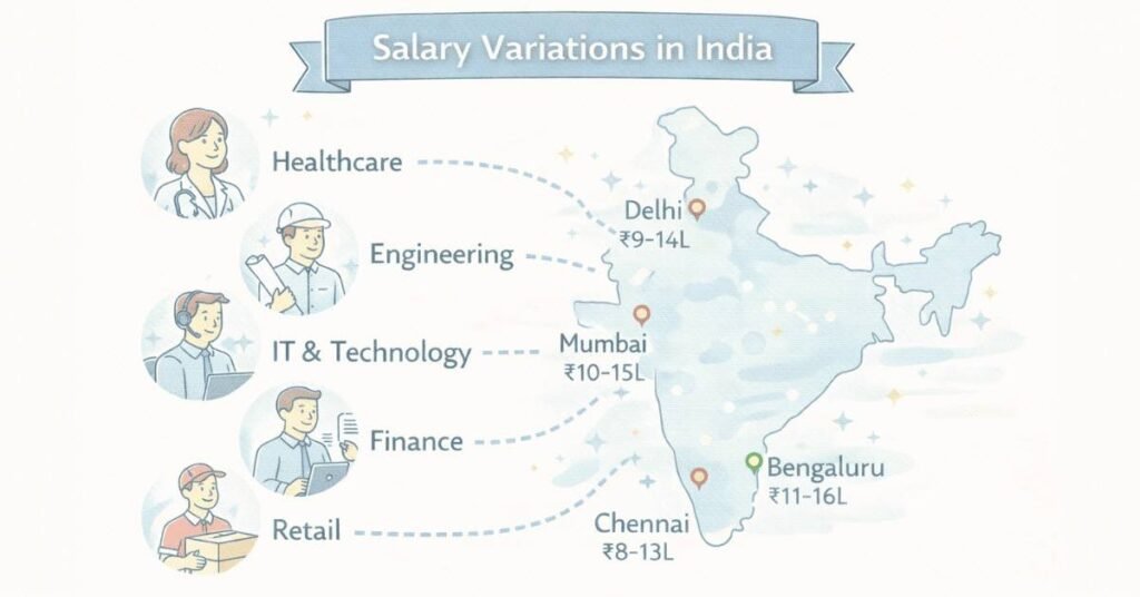 Salary market comparison
