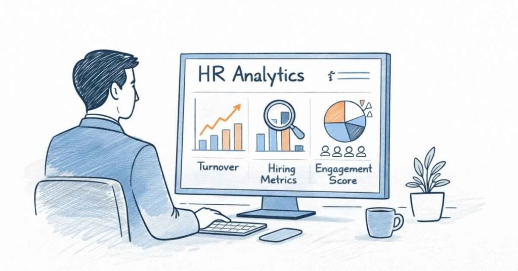 HR analytics dashboard