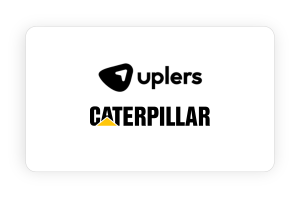 Uplers & Caterpillar flm poster