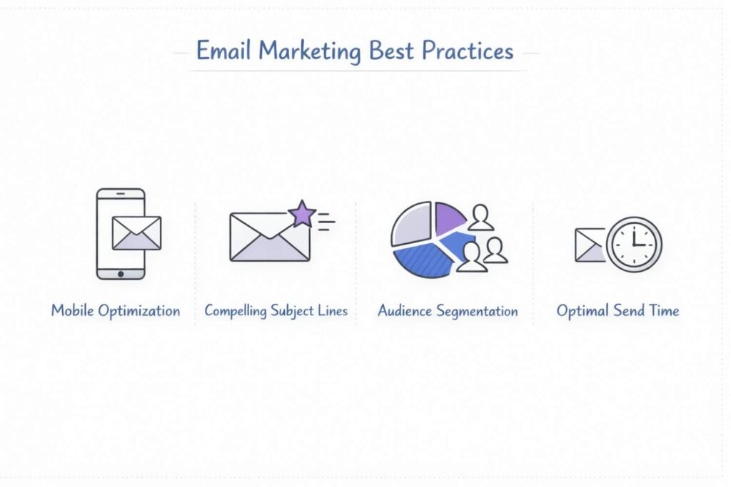 email marketing best practices infographic