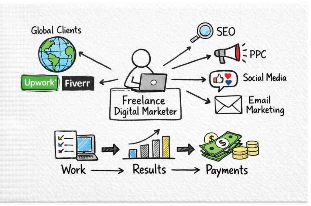 Freelance marketing ecosystem