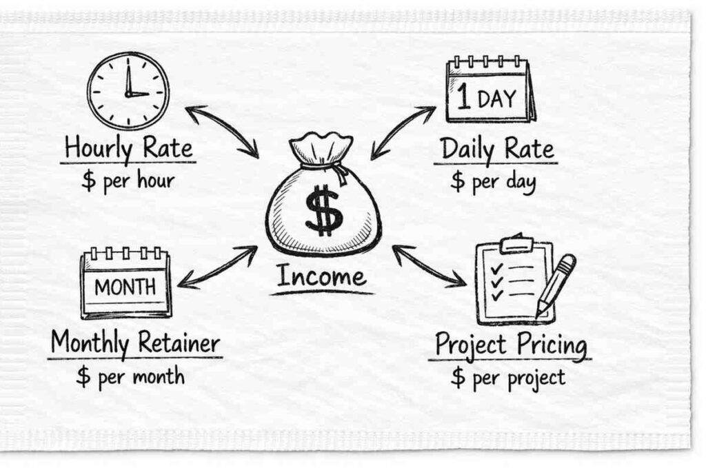 Freelance pricing model