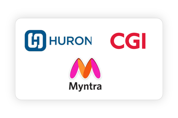 Huron, CGI, Myntra jobs