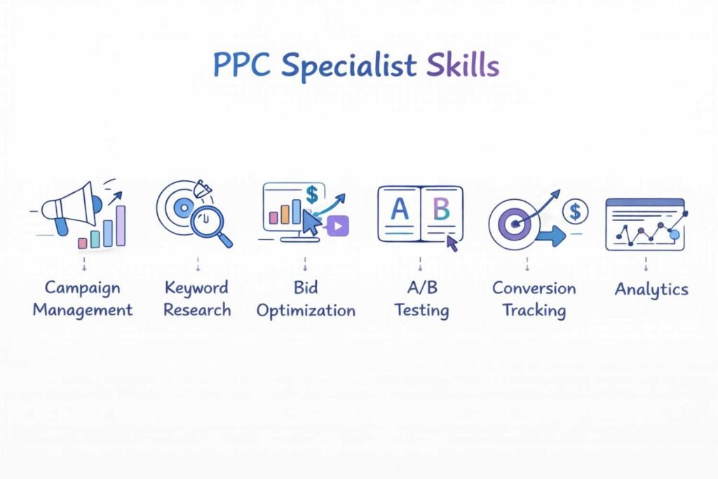 skills required for PPC and Google Ads specialists