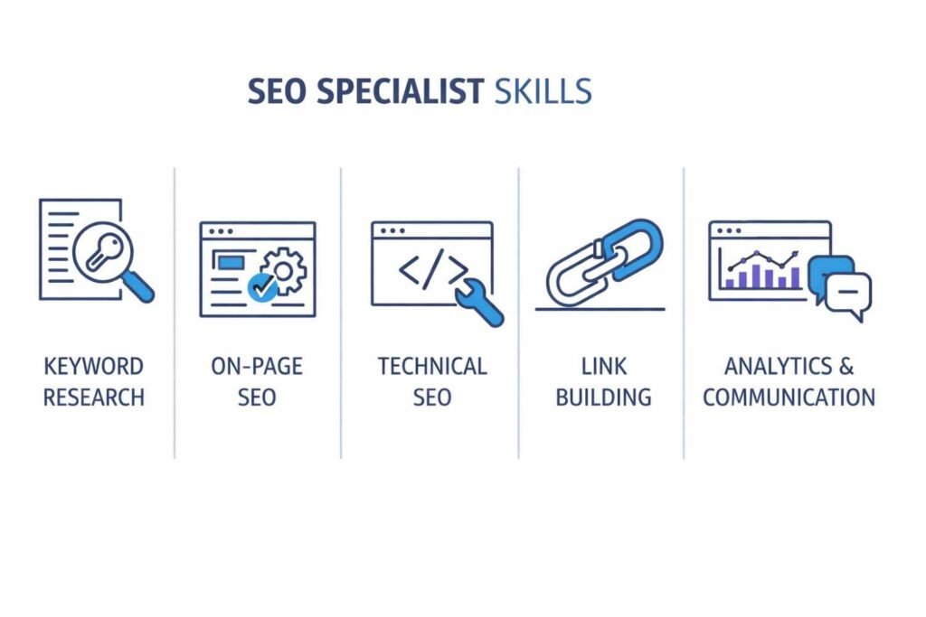 essential SEO specialist skills for beginners