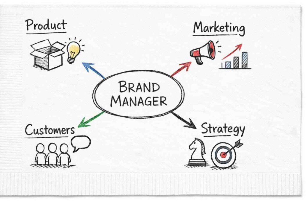 Brand manager role diagram