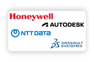 Honey well, Autodesk, NTT Data and Dassault Sytstemes flm Pro network Jobs