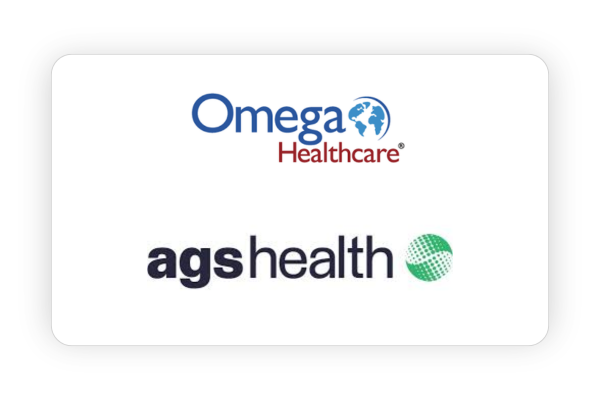 Omega Health Care and AGS Health Flm Walk-in Drives