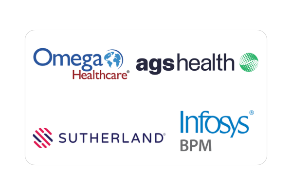 Omega Health care, Sutherland , AGS Health and Infosys BPM Flm Walk-in Drives