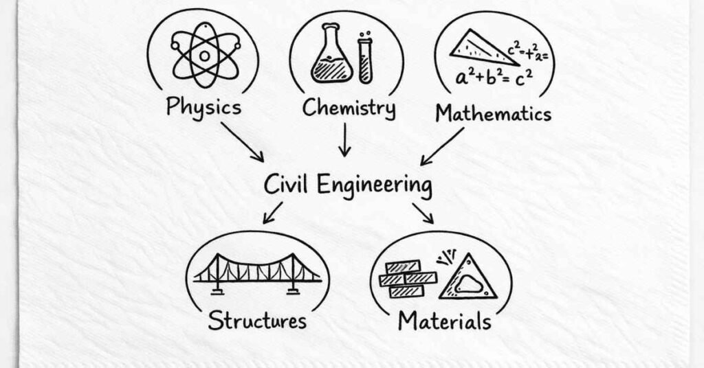 PCM → civil engineering link