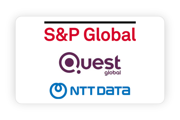 S&P Global, Quest Global and NTT Data flm Pro network jobs