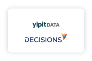 Decisions & Yipit data flm poster