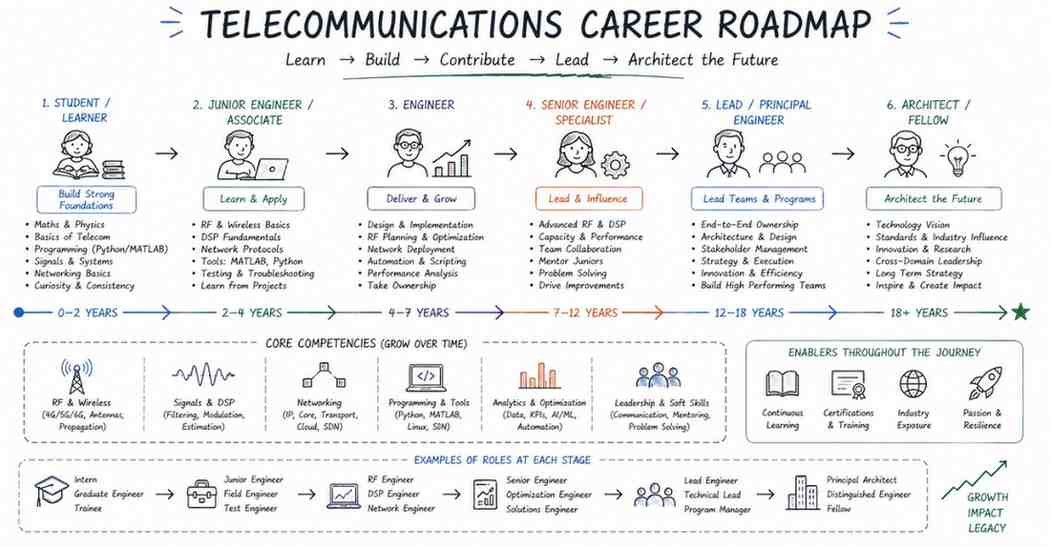 Career progression journey