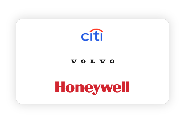 Citi, Volvo, Honeywell flm poster