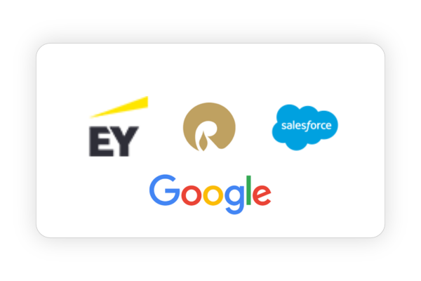 EY, Google, Salesforce & Reliance