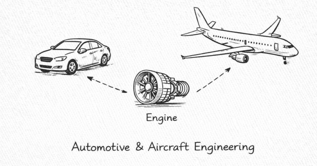 Cars + aircraft ecosystem