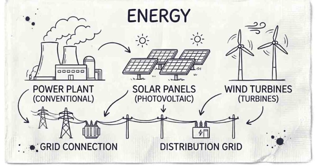 Power + renewable systems