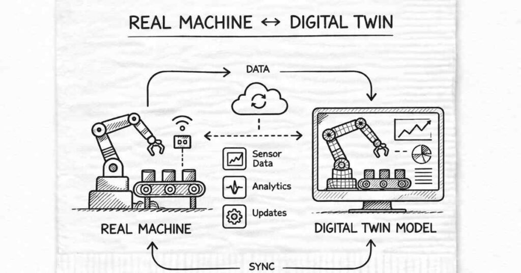 Real vs virtual system