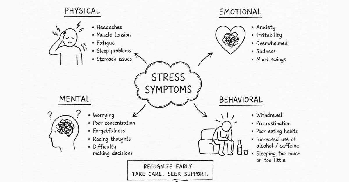 Symptoms cluster