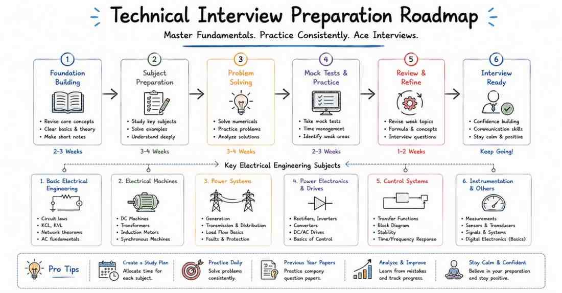 Subjects + preparation roadmap