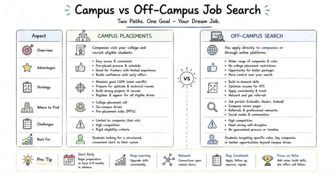 Comparison diagram