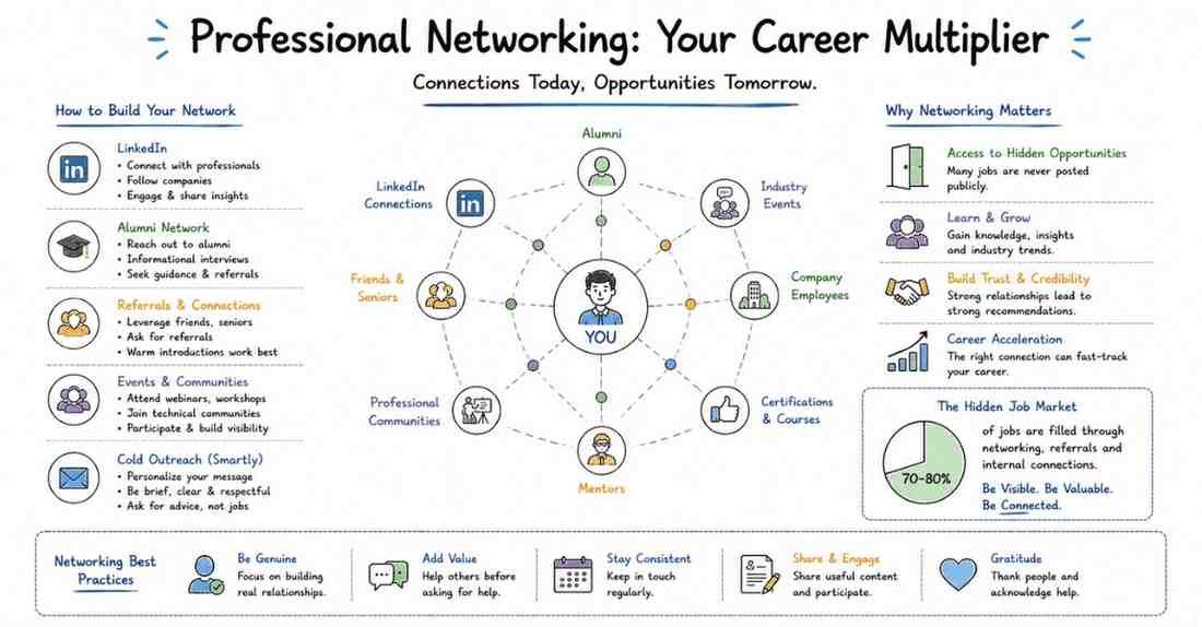 Networking web / connections graph