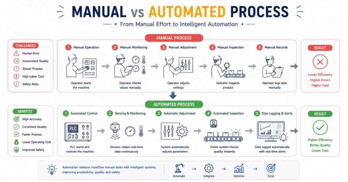 Process automation flow