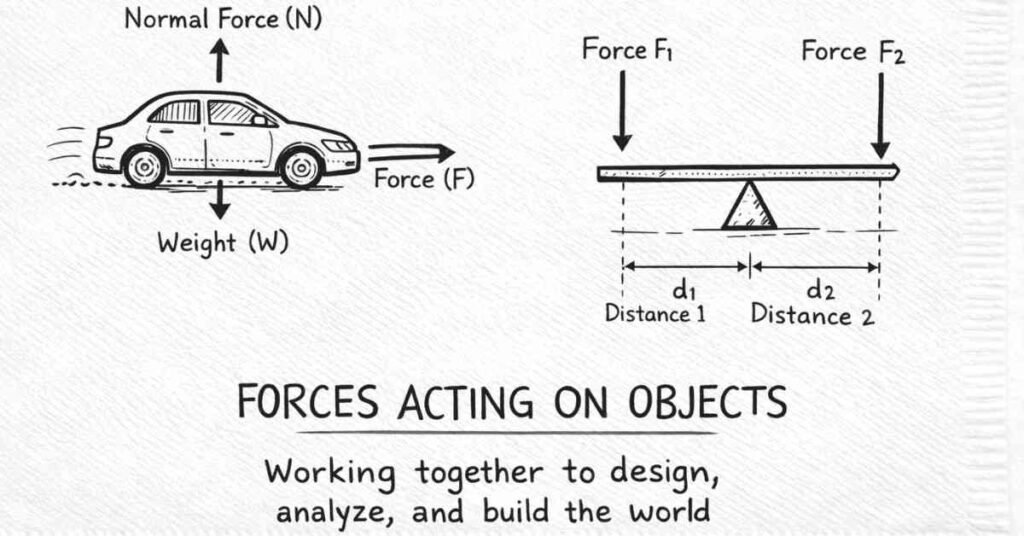 Forces + motion example