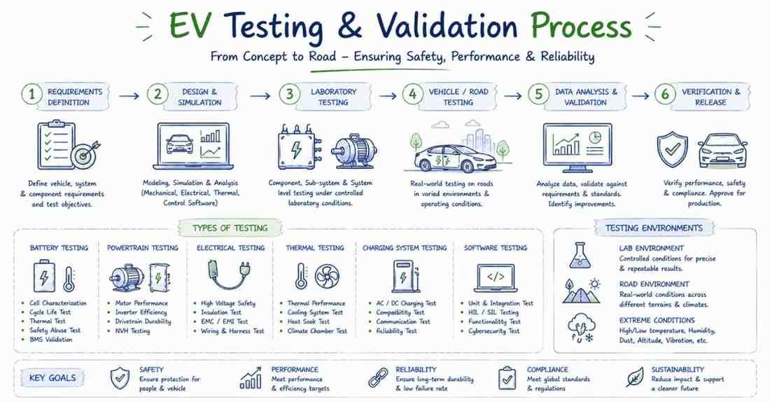 Testing pipeline visual